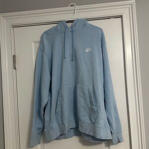 Light Blue Nike Hoodie